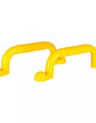 Ikonka Set 10 pietre de catarat si escaladat multicolor cu manere si suruburi incluse