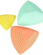 Ikonka Set 11 pietre de echilibru pentru copii pastel design ergonomic si inaltimi variabile