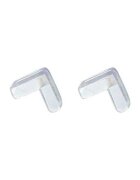 Ikonka Set 2 aparatori din silicon pentru colturi 4x4x1.5 cm