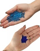 Ikonka Set 50000 bilute cu Hidrogel decorative expandabile in apa Blue