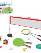 Ikonka Set antrenament pentru copii 5in1 Sport Series cu Baschet Volei Badminton Frisbe Disc