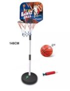 Ikonka Set antrenament pentru copii 5in1 Sport Series cu Baschet Volei Badminton Frisbe Disc