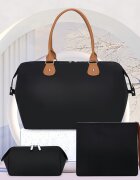 Ikonka Set geanta pentru mamici Black