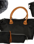 Ikonka Set geanta pentru mamici Black