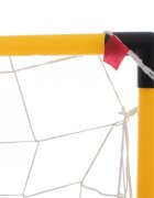 Ikonka Set poarta de fotbal pentru copii cu pompa si minge incluse dimensiune 156 x 70 x 107cm Soccer Goal