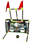 Ikonka Set sportiv 6 in 1 cu poarta fotbal cos baschet si mingi Combo Set