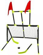 Ikonka Set sportiv 6 in 1 cu poarta fotbal cos baschet si mingi Combo Set