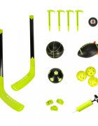 Ikonka Set sportiv 6 in 1 cu poarta fotbal cos baschet si mingi Combo Set