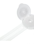 Ikonka Sistem de siguranta multifunctional 15.5 cm 1 buc alb
