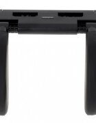 Ikonka Suport tetiera auto pentru copii pentru sustine cap si gat echipat cu doua brate independente ce pot fi ridicate sau coborate la 180 grade dimensiunea universala 26 x 22 x 23 cm piele ecologica Black