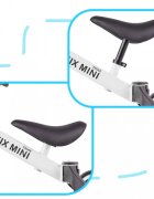 Ikonka Tricicleta pentru copii Trike Fix White cu pedale 3 in 1 ghidon si sa reglabile cadru din otel roti din spuma pentru copii cu varsta cuprinsa intre 15 si 4 ani si 30kg
