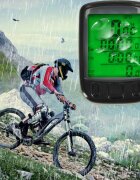 Ikonka Vitezometrul de bicicleta rezistent la apa cu ecran tactil LCD 25 in1