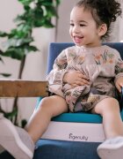 InGenuity Booster Toddler SmartClean Peacock Blue