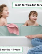 InGenuity Cadita pliabila pentru calatorii Tuckaway Travel Tub Sage