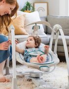 InGenuity Leagan portabil ConvertMe Swing 2 Seat Battery-Saver Nash