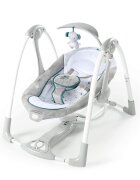 InGenuity Leagan portabil ConvertMe Swing 2 Seat Battery-Saver Nash
