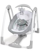 InGenuity Leagan portabil ConvertMe Swing 2 Seat Battery-Swell