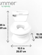 InGenuity Olita cu sunete My Size Potty Pro alb