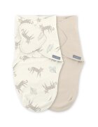InGenuity Set 2 sisteme de infasare Born Free Swaddle Me 0-3 luni colectia Monogram