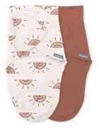 InGenuity Set 2 sisteme de infasare Rising Sun Swaddle Me 0-3 luni colectia Monogram