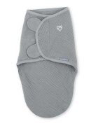 InGenuity Sistem de infasare Granite Swaddle Me 0-3 luni din muselina colectia Original