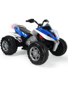 INJUSA Atv electric pentru copii Quad Rage 12V model silentios pornire cu cheie suspensii frana electrica 3 ani+