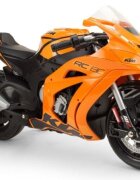INJUSA Motocicleta electrica de curse pentru copii licenta KTM 12V include roti ajutatoare 3-6 ani