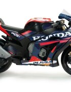 INJUSA Motocicleta electrica pentru copii 12V licentiat Honda Competition cu roti ajutatoare design sport 3-6 ani maxim 50 kg
