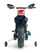 INJUSA Motocicleta electrica pentru copii 6V licentiat Repsol tip cross cu roti ajutatoare 3-6 ani