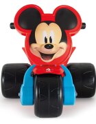 INJUSA Motocicleta electrica pentru copii licenta Disney Mickey Mouse Rosu Albastru 6V cu pedala de acceleratie 1-3 ani greutate admisa 25 kg