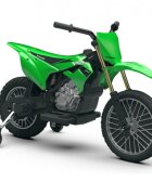 INJUSA Motocicleta electrica pentru copii licenta Kawasaki KX85 6V include roti ajutatoare 2-5 ani
