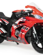 INJUSA Motocicleta electrica pentru copii Racing Fighter 24V frana cu tambur roti gonflabile 6-10 ani