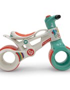 INJUSA Motocicleta pentru copii Fisher Price Rayo Alb Verde licenta oficiala 18 luni+