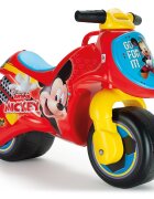 INJUSA Motocicleta pentru copii Neox licenta Disney Mickey Mouse Rosu Albastru ride-on fara pedale 18-36 luni greutate admisa 30 kg