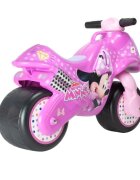 INJUSA Motocicleta pentru copii Neox licenta Disney Minnie Mouse Roz ride-on fara pedale 18-36 luni greutate admisa 30 kg