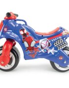 INJUSA Motocicleta pentru copii Neox licenta Marvel Studios Spiderman Rosu Albastru ride-on fara pedale 18-36 luni greutate admisa 30 kg