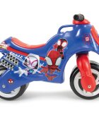 INJUSA Motocicleta pentru copii Neox licenta Marvel Studios Spiderman Rosu Albastru ride-on fara pedale 18-36 luni greutate admisa 30 kg