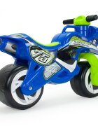 INJUSA Motocicleta pentru copii Tundra Tornado Blue cu roti late greutate admisa 30 kg varsta 18 luni+