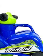 INJUSA Motocicleta pentru copii Tundra Tornado Blue cu roti late greutate admisa 30 kg varsta 18 luni+