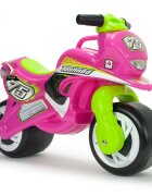 INJUSA Motocicleta pentru copii Tundra Tornado Roz cu roti late greutate admisa 30 kg varsta 18 luni+