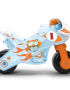 INJUSA Motocicleta pentru copii Twin Dessert 18 luni+ roti late din plastic greutate admisa 30 kg