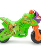 INJUSA Motocicleta pentru copii Twin Dino 18 luni+ roti late din plastic greutate admisa 30 kg