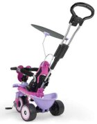 INJUSA Tricicleta evolutiva pentru copii licenta Disney Minnie Mouse cu maner parental anvelope EVA 10 luni-3 ani