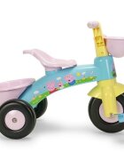 INJUSA Tricicleta pentru copii Peppa Pig cu pedale 62x42x46 cm greutate admisa 25 kg 1-3 ani
