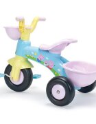 INJUSA Tricicleta pentru copii Peppa Pig cu pedale 62x42x46 cm greutate admisa 25 kg 1-3 ani