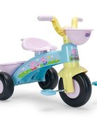 INJUSA Tricicleta pentru copii Peppa Pig cu pedale 62x42x46 cm greutate admisa 25 kg 1-3 ani
