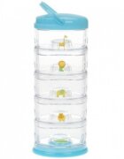 Innobaby Set 5 recipiente suprapuse Zoo Animal Blueberry