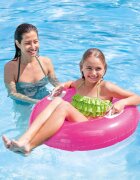 INTEX Colac gonflabil cu manere 76 cm Roz