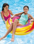INTEX Colac gonflabil cu manere 91 cm Multicolor