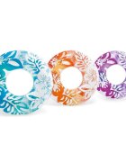 INTEX Colac gonflabil pentru inot 91 cm Blue Flowers
